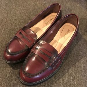NWOT Red Loafers
